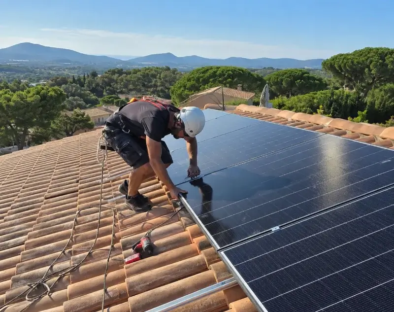 Installateur panneaux solaires Fontenay-le-Comte — pose photovoltaïque sur toiture